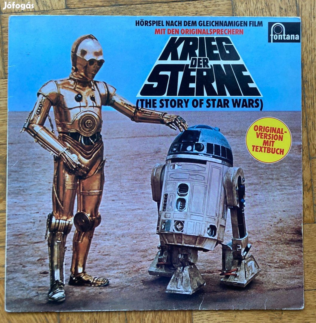 Star Wars - "Krieg der Sterne" bakelit lemez - (német) 1978