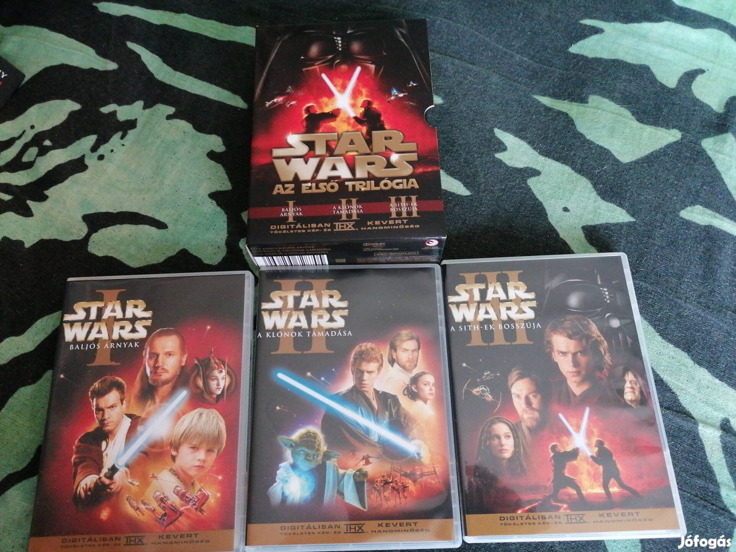 Star Wars az első trilógia díszdoboz 6 dvd magyar felirattal