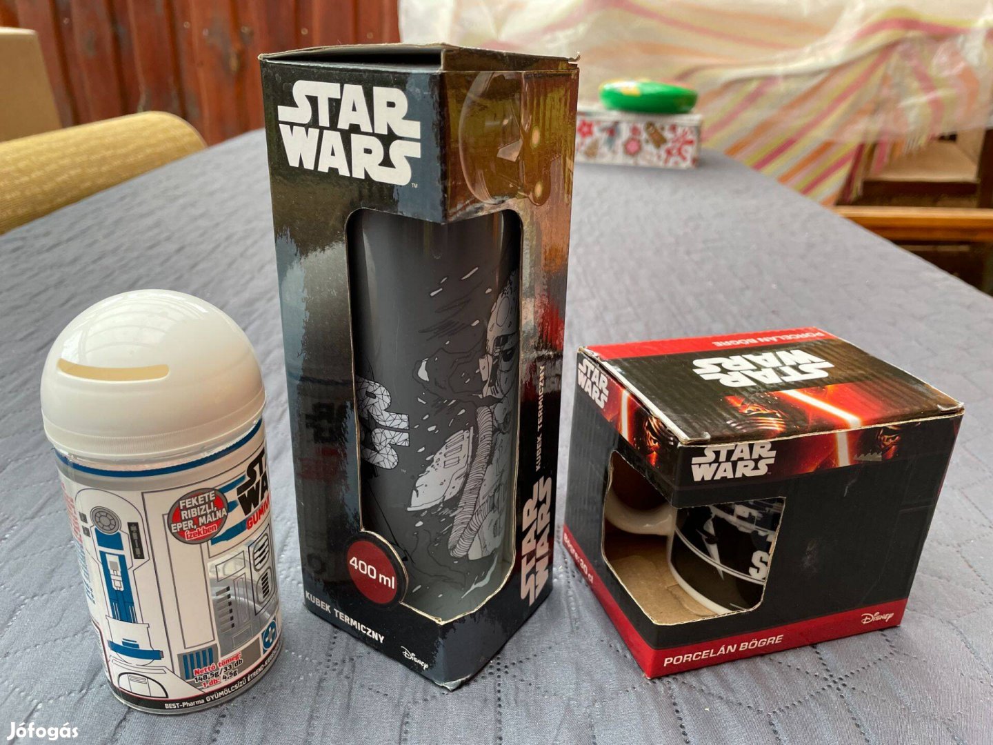 Star Wars bögre, termosz pohár és persely