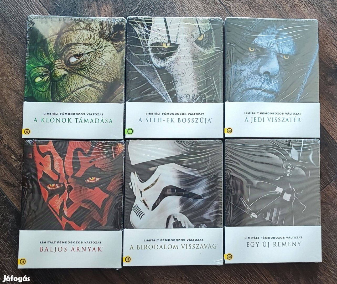 Star Wars bontatlan Steelbook gyűjtemény eladó