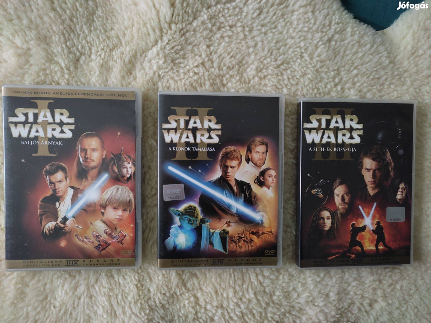 Star Wars előzmény DVD pack (1-3 rész)