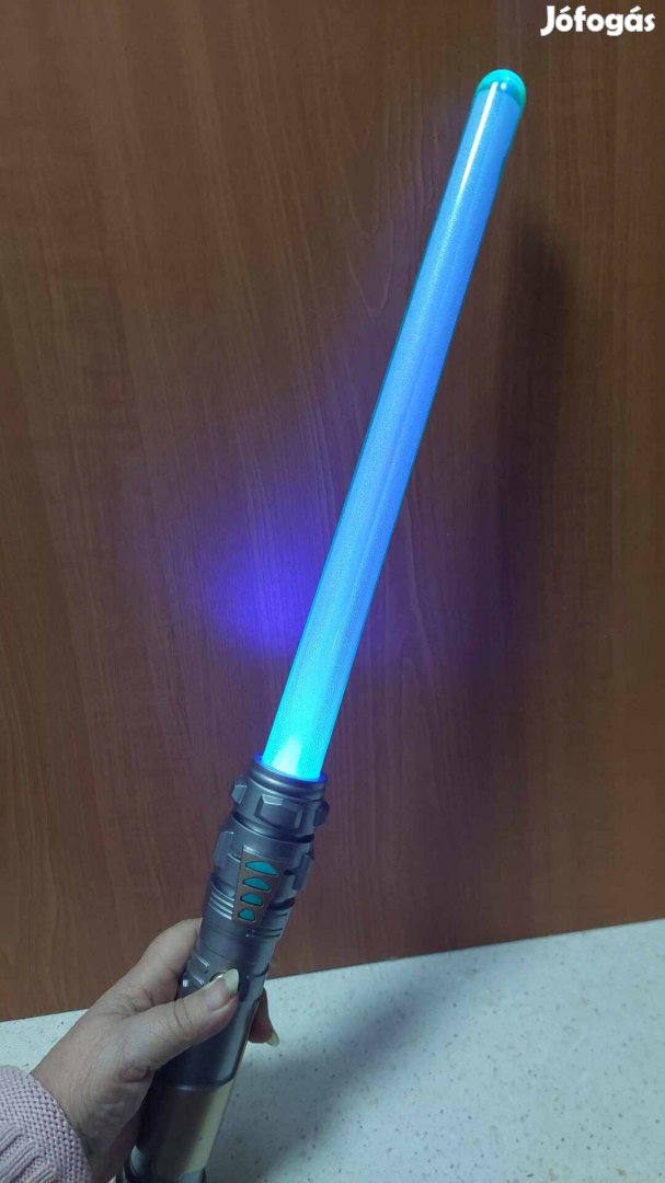Star Wars fénykard lézerkard hangeffektes KÉK