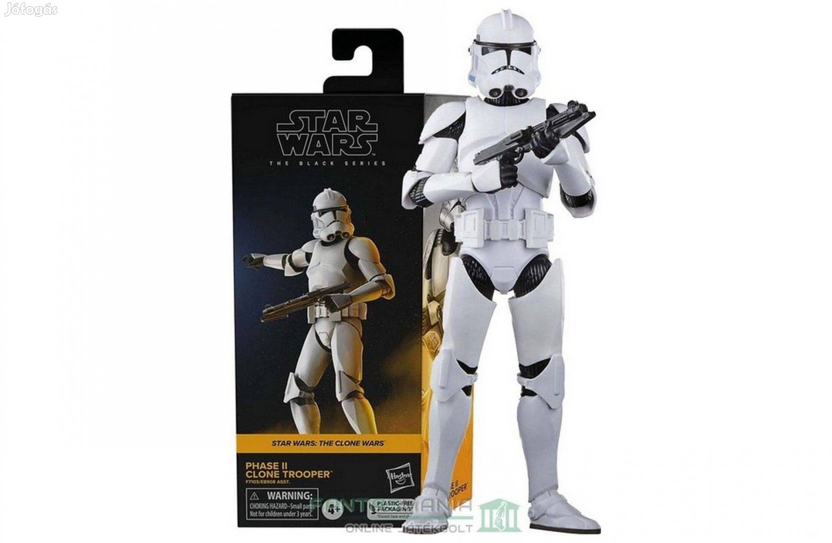 Star Wars figura 16-18 cm Black Series Phase II Clone Trooper