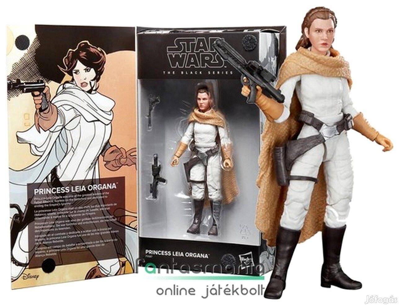 Star Wars figura 16-18 cm Black Series Princess Leia Organa - VIII.  kerület, Játékfigura, plüss - Jófogás