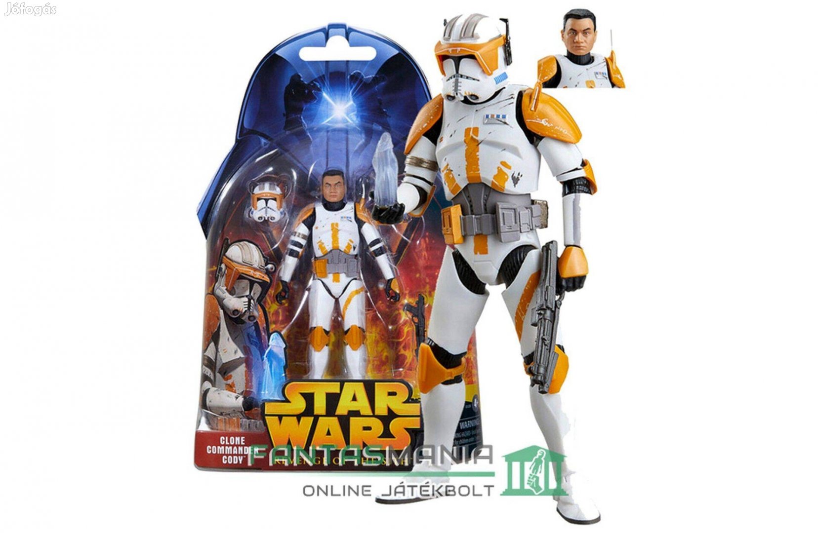 Star Wars figura 16-18cm Black Series Clone Commander Cody