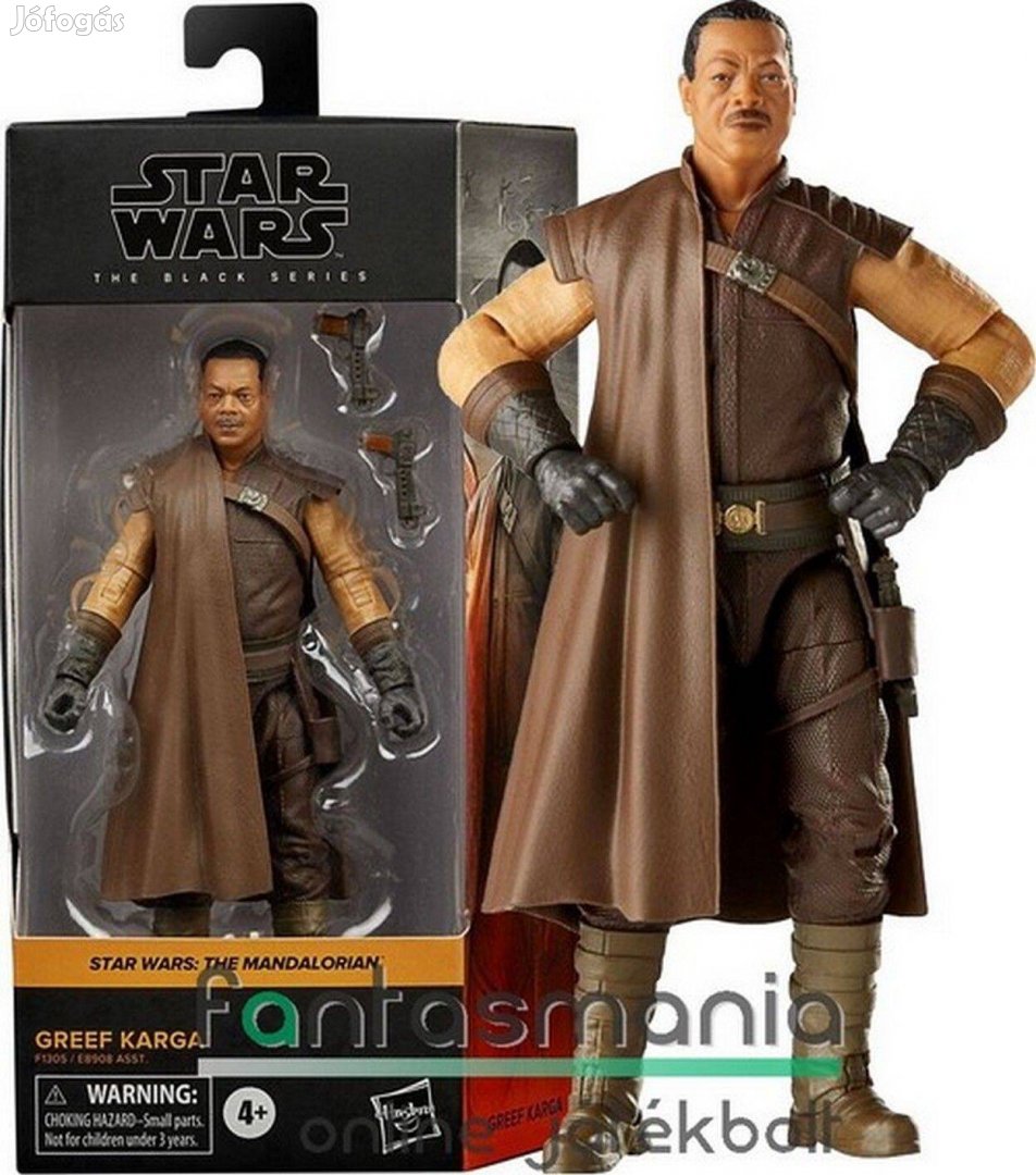 Star Wars figura 16-18cm méretkategóriás Black Series Greef Karga