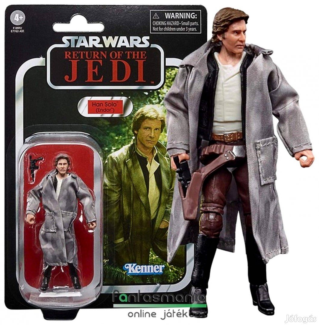 Star Wars figura Black Series 10cm Han Solo Endor megjelenés