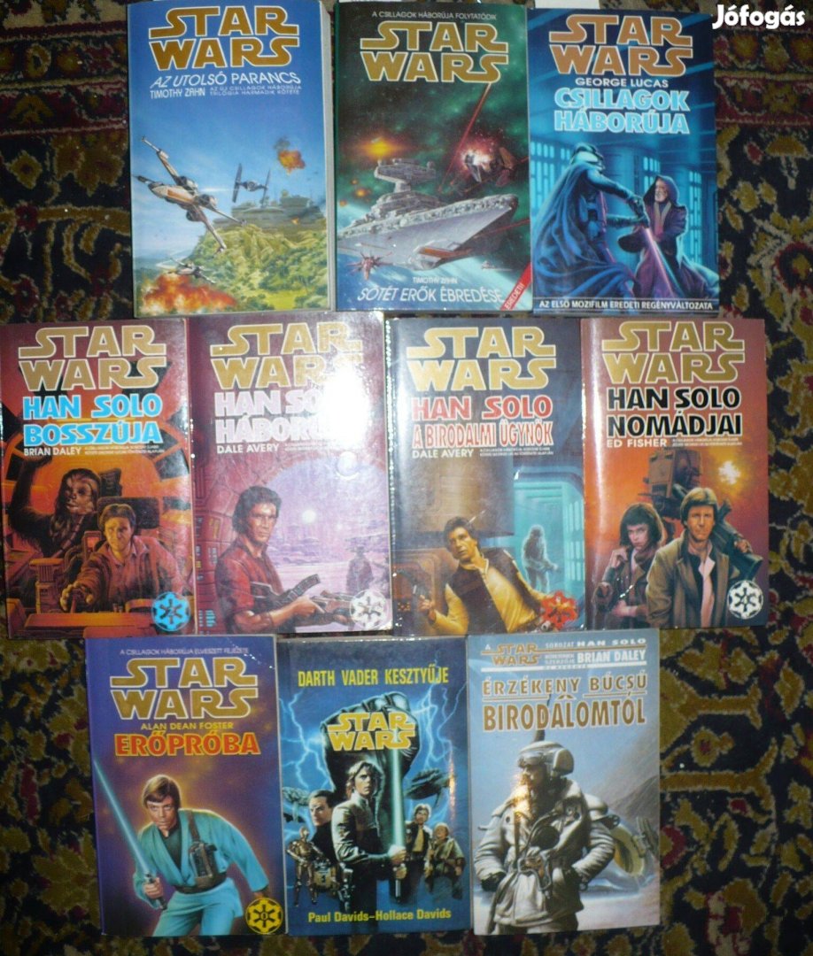 Star Wars könyvek (10 db)