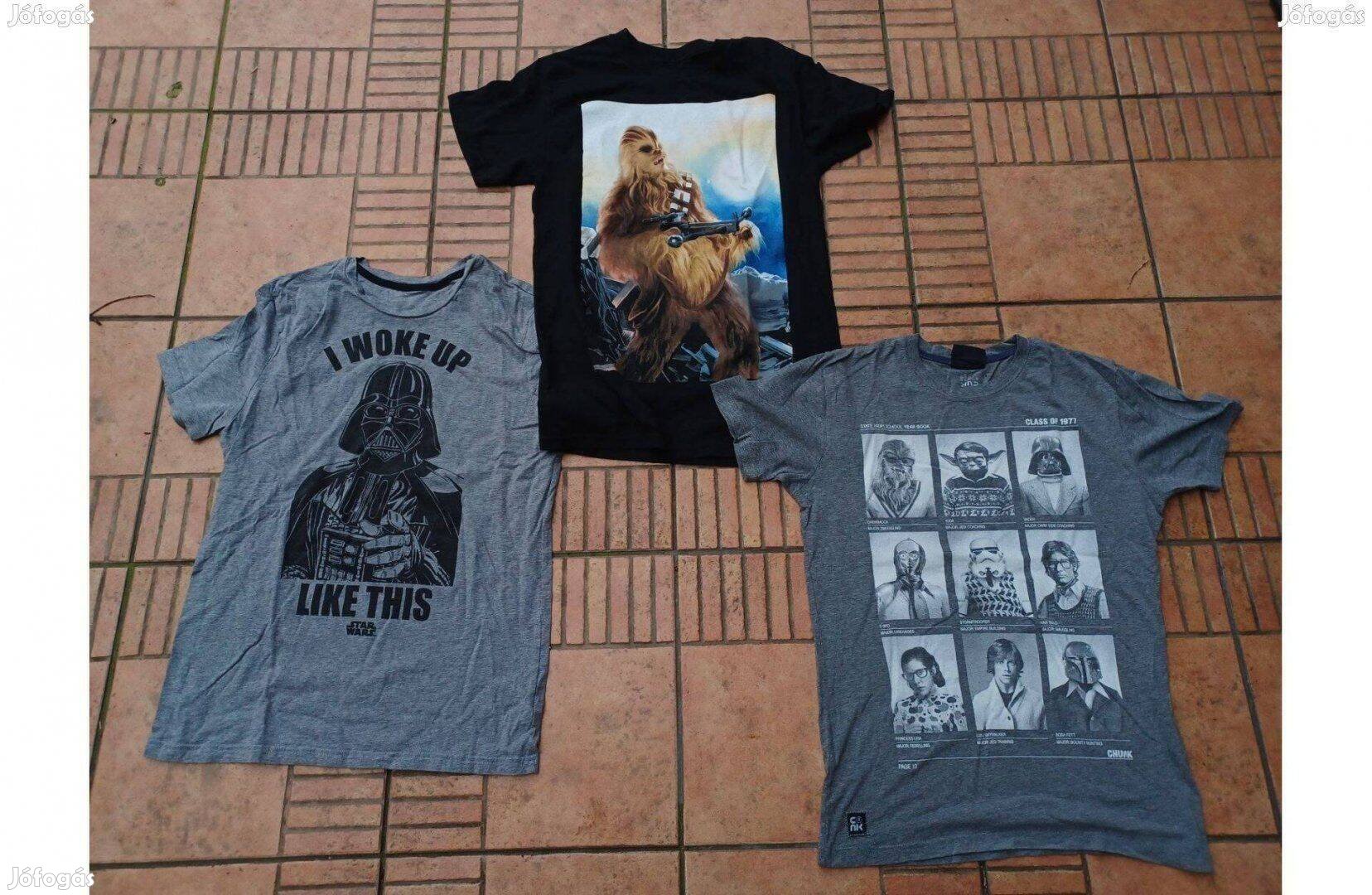 Star Wars póló csillagok háborúja póló S M 3db