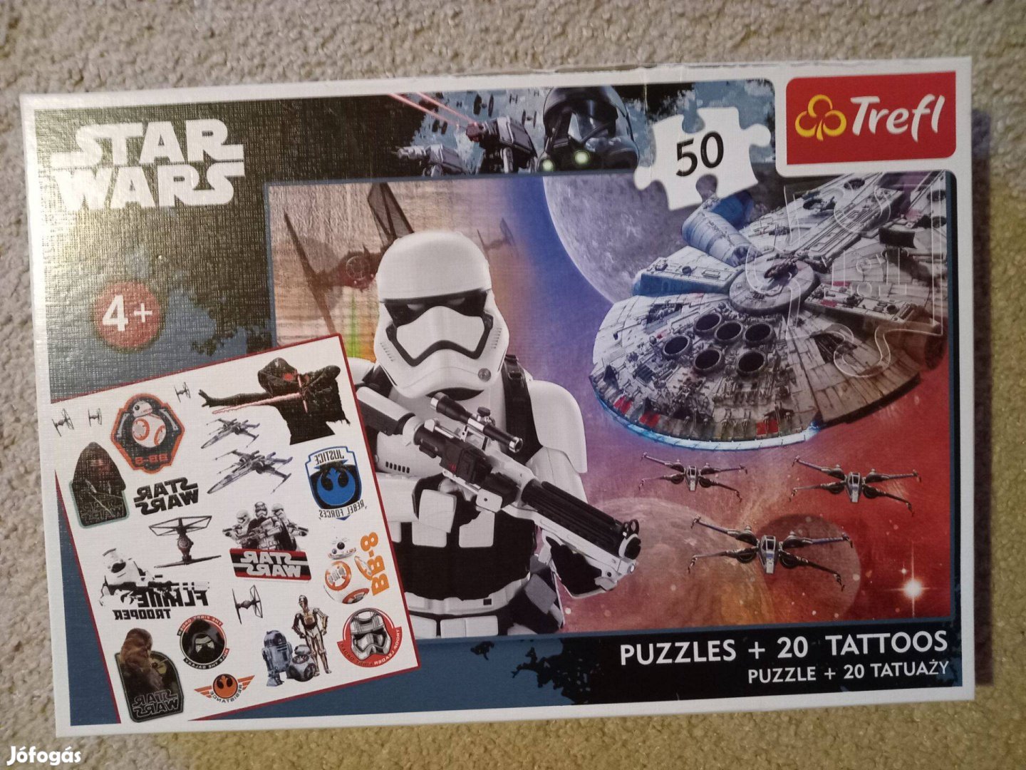 Star Wars puzzle 50db 4+