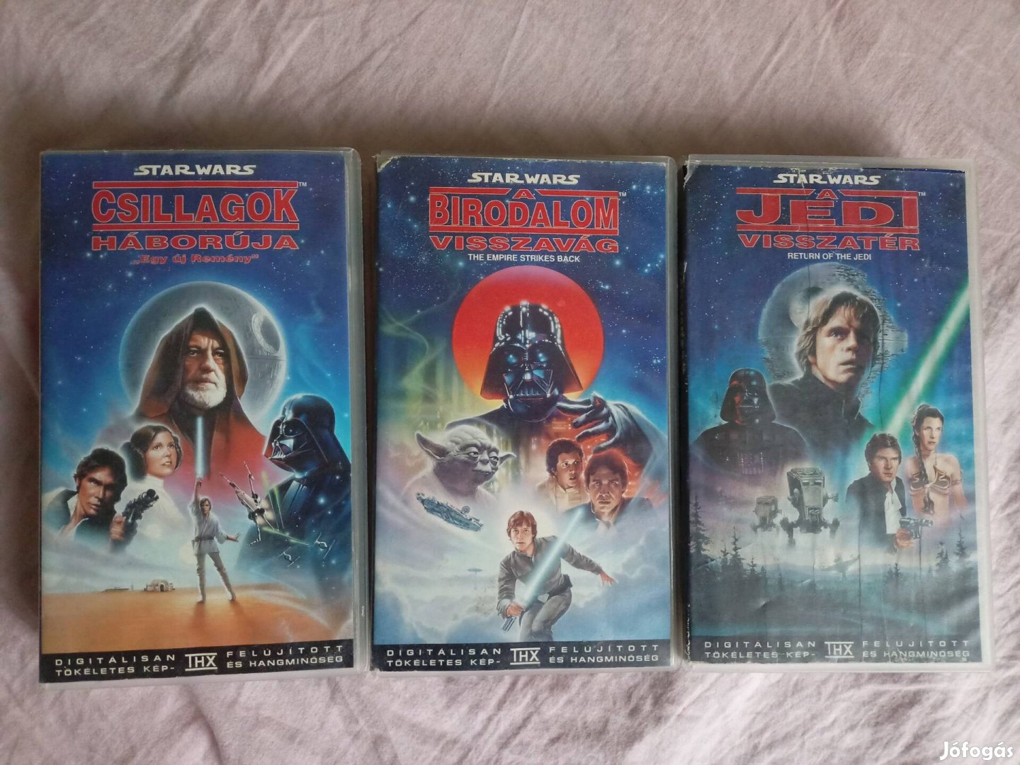 Star Wars trilógia VHS Eladó