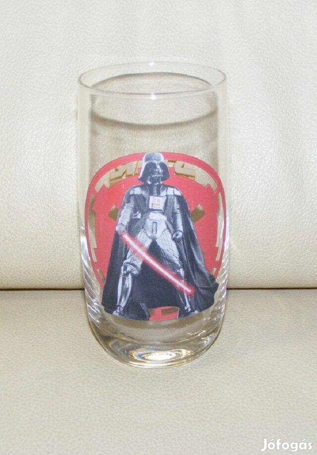 Star Wars üveg pohár Darth vader