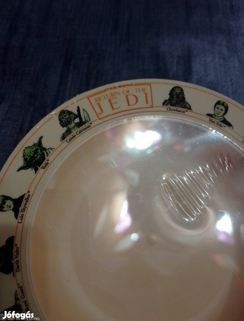 Star Wars vintage tányér 1983
