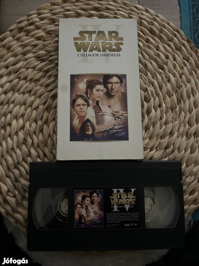 Star  wars 4 vhs.  