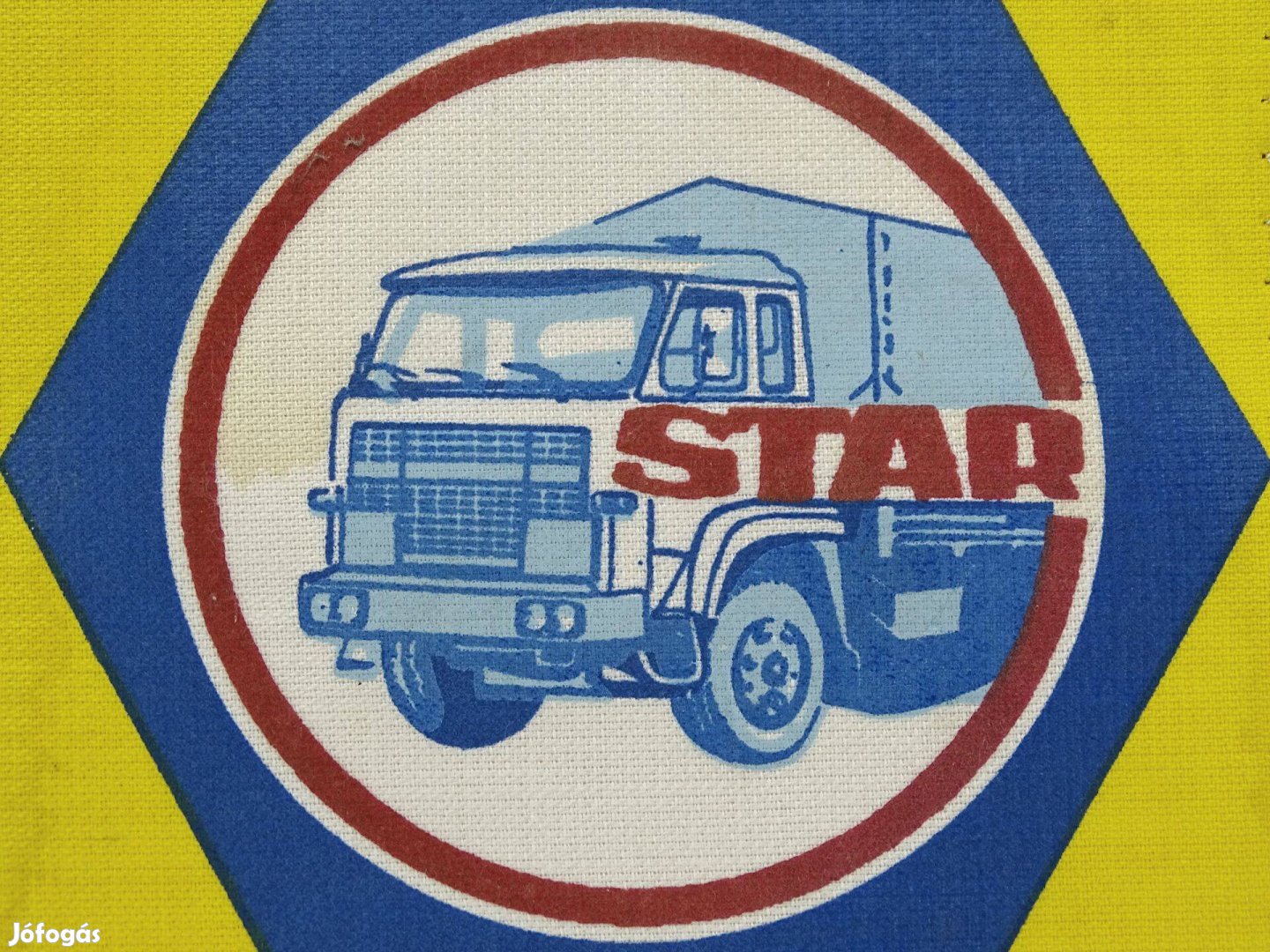 Star veterán lengyel teherautó zászló