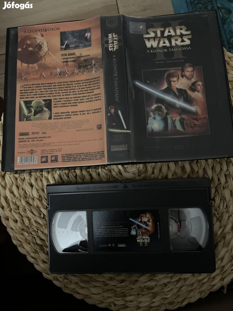 Star wars 2 a klónok vhs m