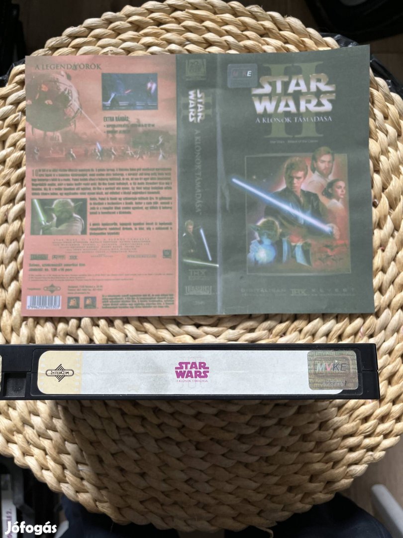 Star wars 2 klónok vhs m