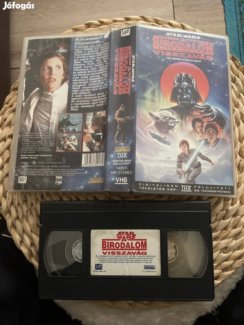 Star wars 5 vhs.   