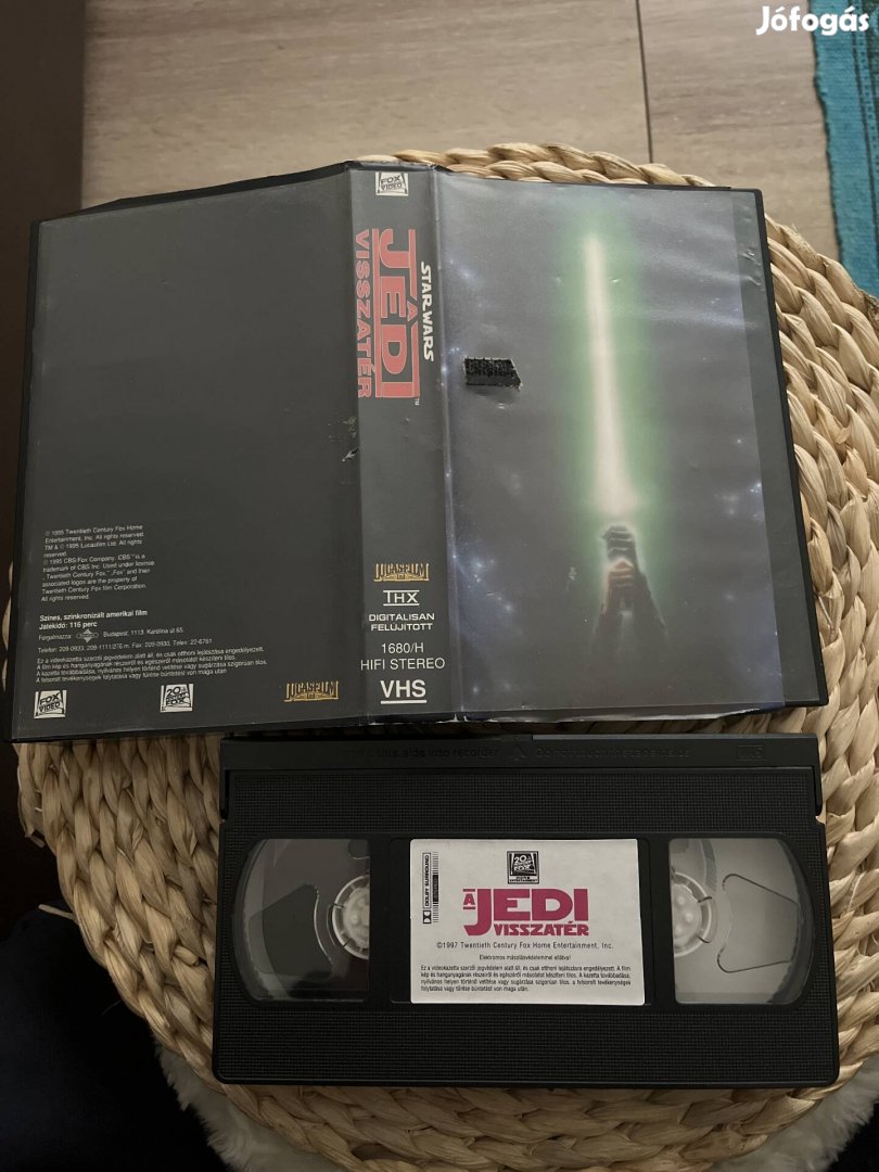 Star wars 6 vhs.  