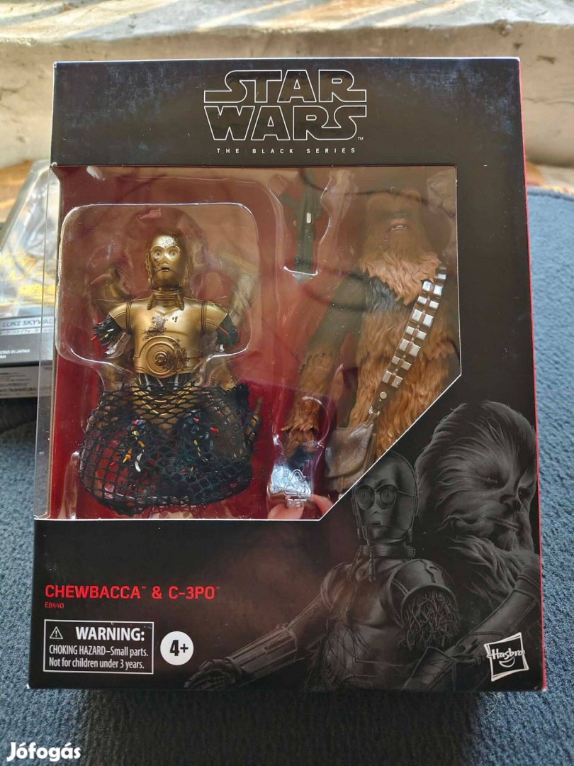Star wars Black series Chewbacca C3po eladó