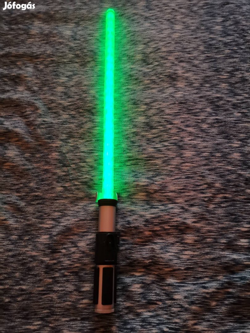 Star wars Hasbro lightsaber Battle damage Yoda fénykard 