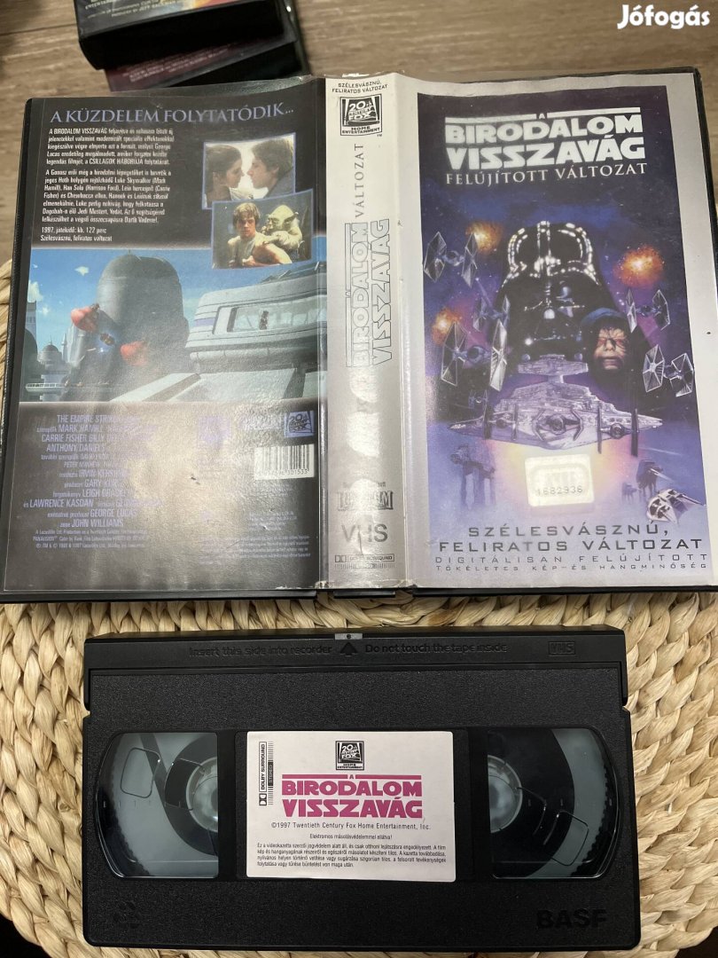 Star wars a birodalom visszavág vhs