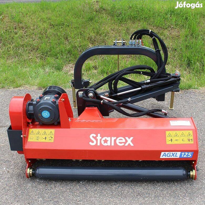 Starex Agxl 145 új rézsűkasza szárzúzó Solis Kubota Iseki