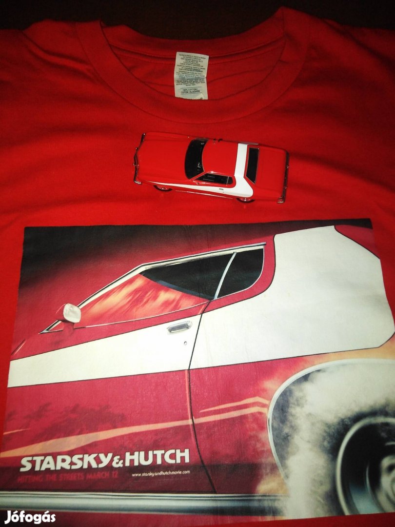 Starsky és Hutch poló + kis autó