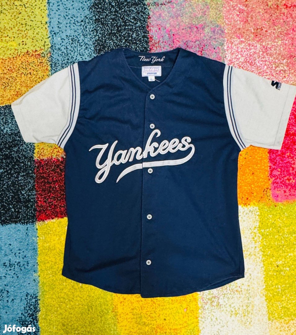 Starter New York Yankeees baseball shirt L