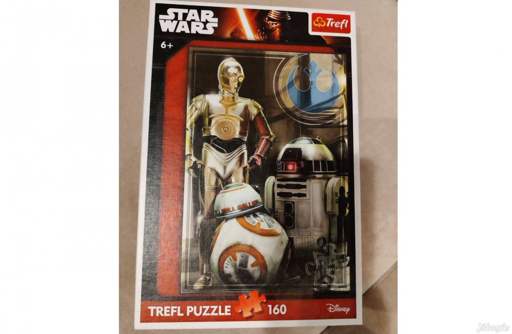 Starwars puzzle kirakó 160 db-os Új