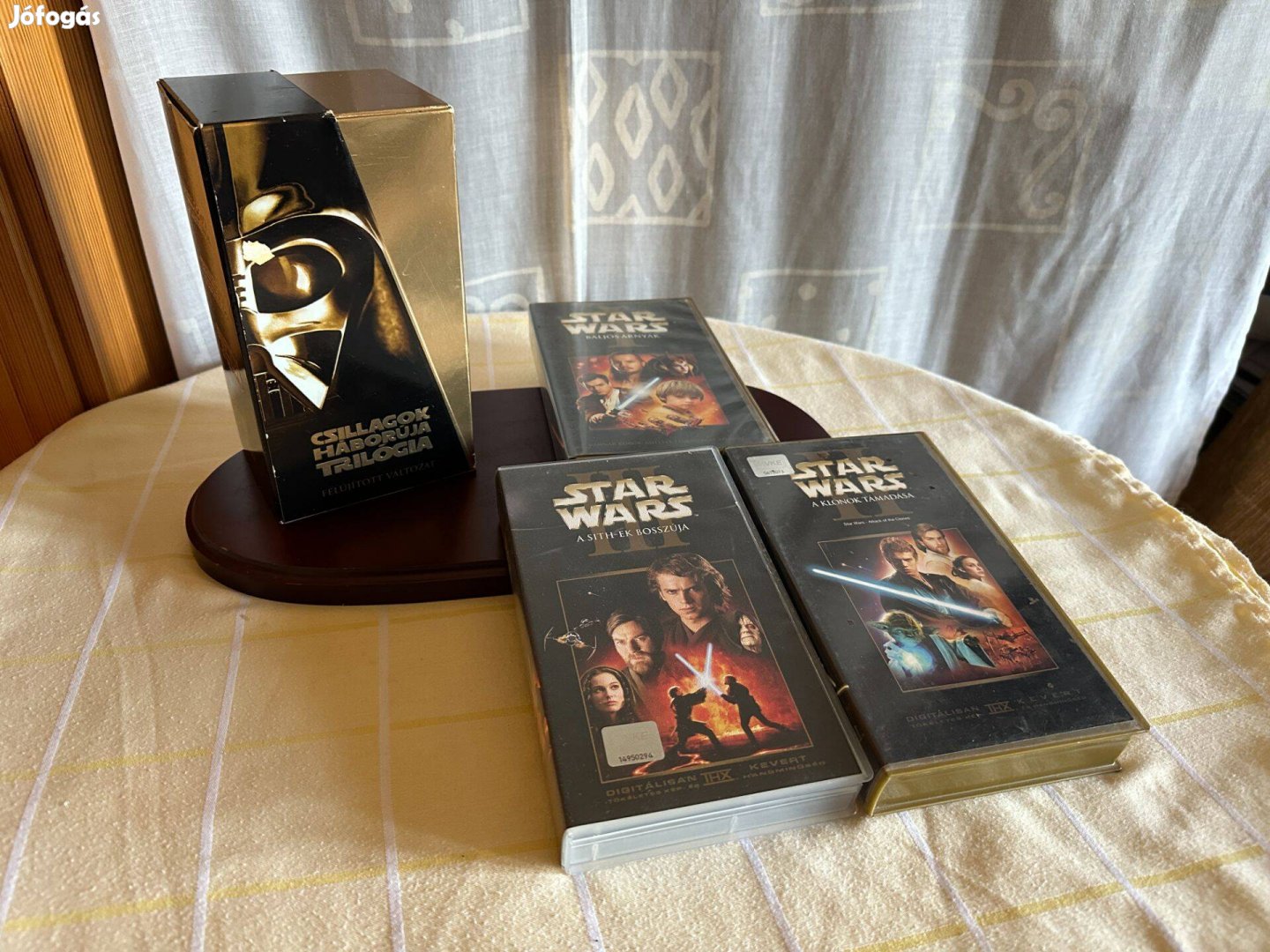 Starwars trilógia +2 vhs kazetta