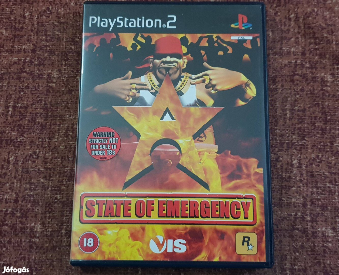 State of Emergency Playstation 2 eredeti lemez ( 3500 Ft )