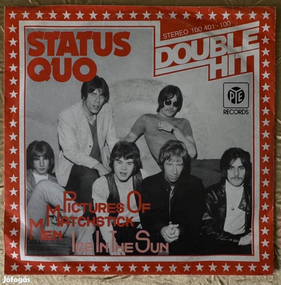 Status Quo Pictures Of Matchstick Men német maxi bakelit