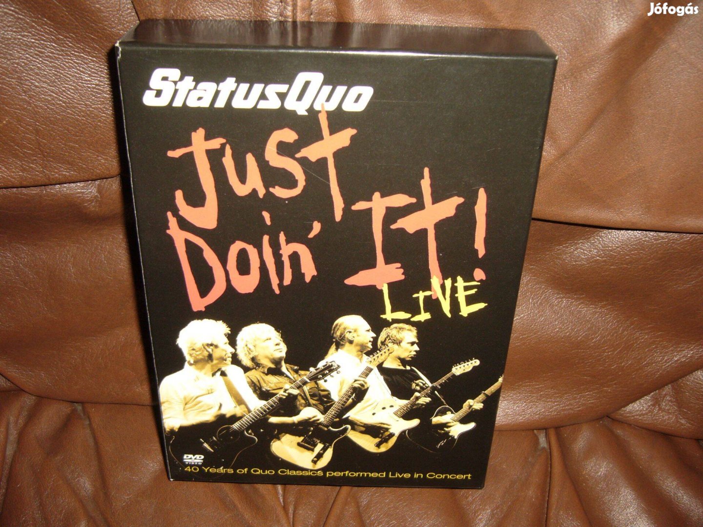 Status Quo -Just Doin' It ! DVD - CD Doboz ! Cserélhető