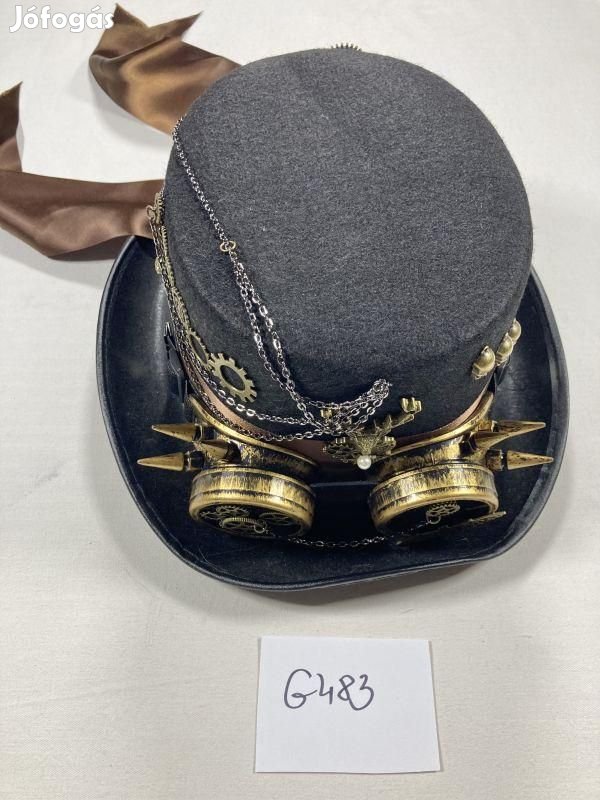 Steampunk kalap, Steampunk jelmez kalap, új G483