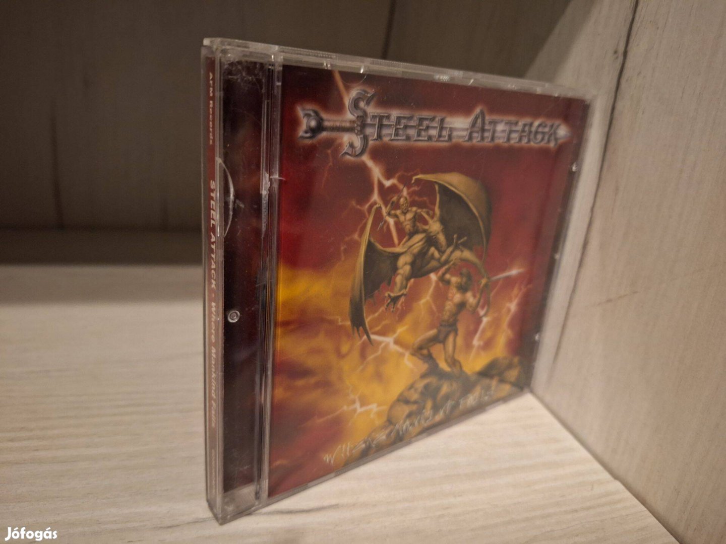 Steel Attack - Where Mankind Fails CD