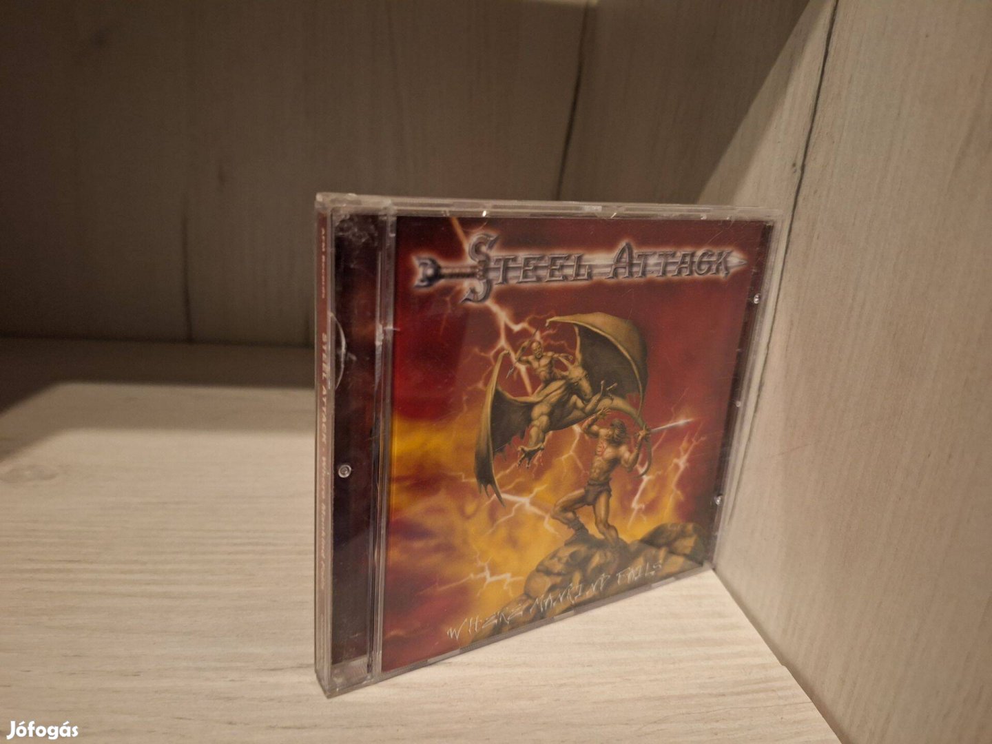 Steel Attack - Where Mankind Fails CD