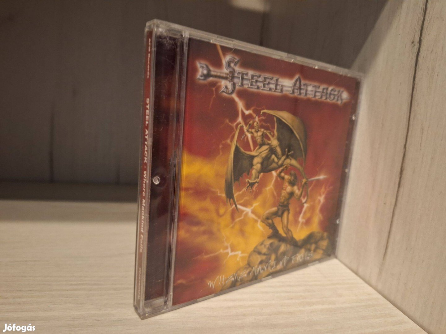 Steel Attack - Where Mankind Fails CD