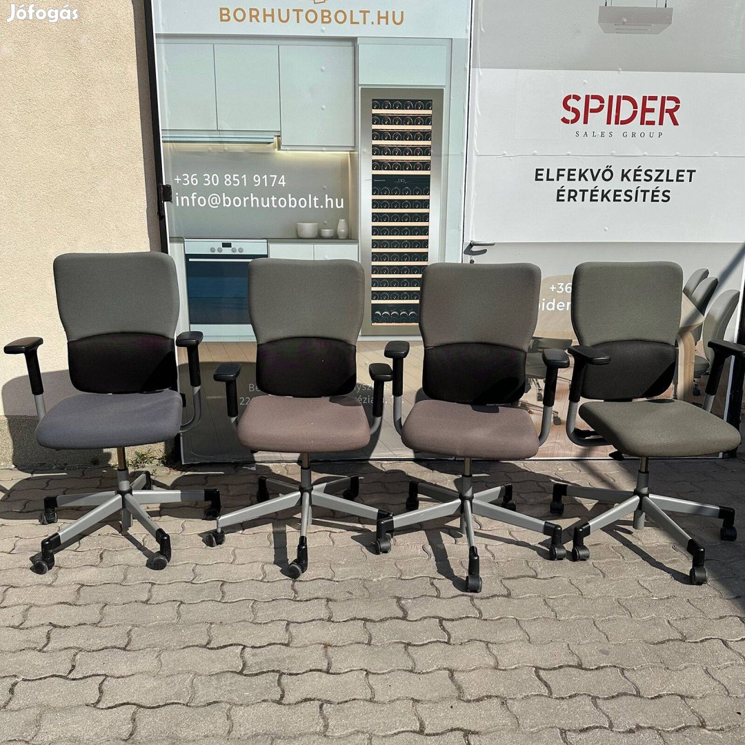 Steelcase Let's B forgószék, irodai gurulós szék, több db - használt