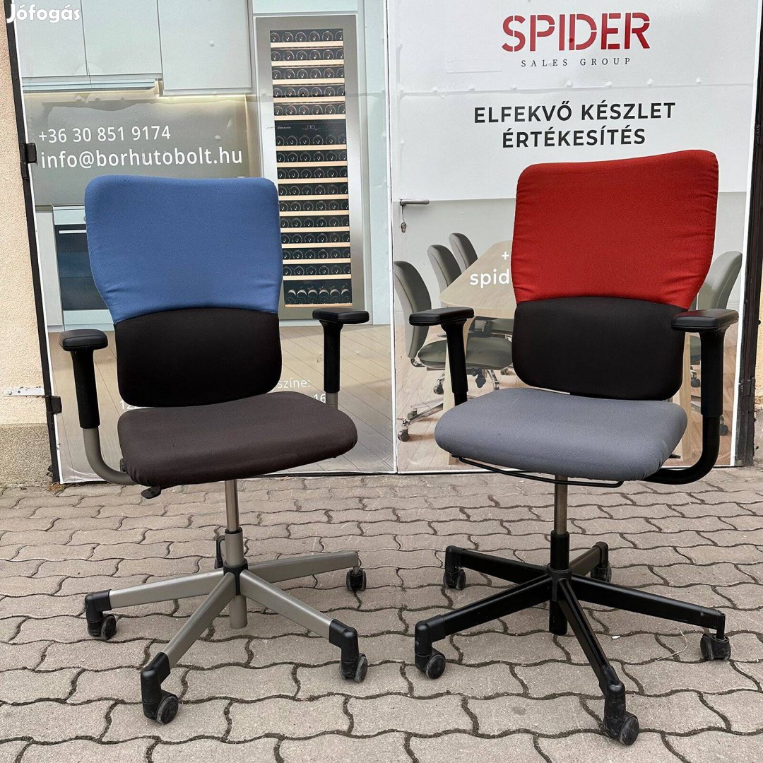 Steelcase Let's B forgószék, irodai gurulós szék, több db - használt