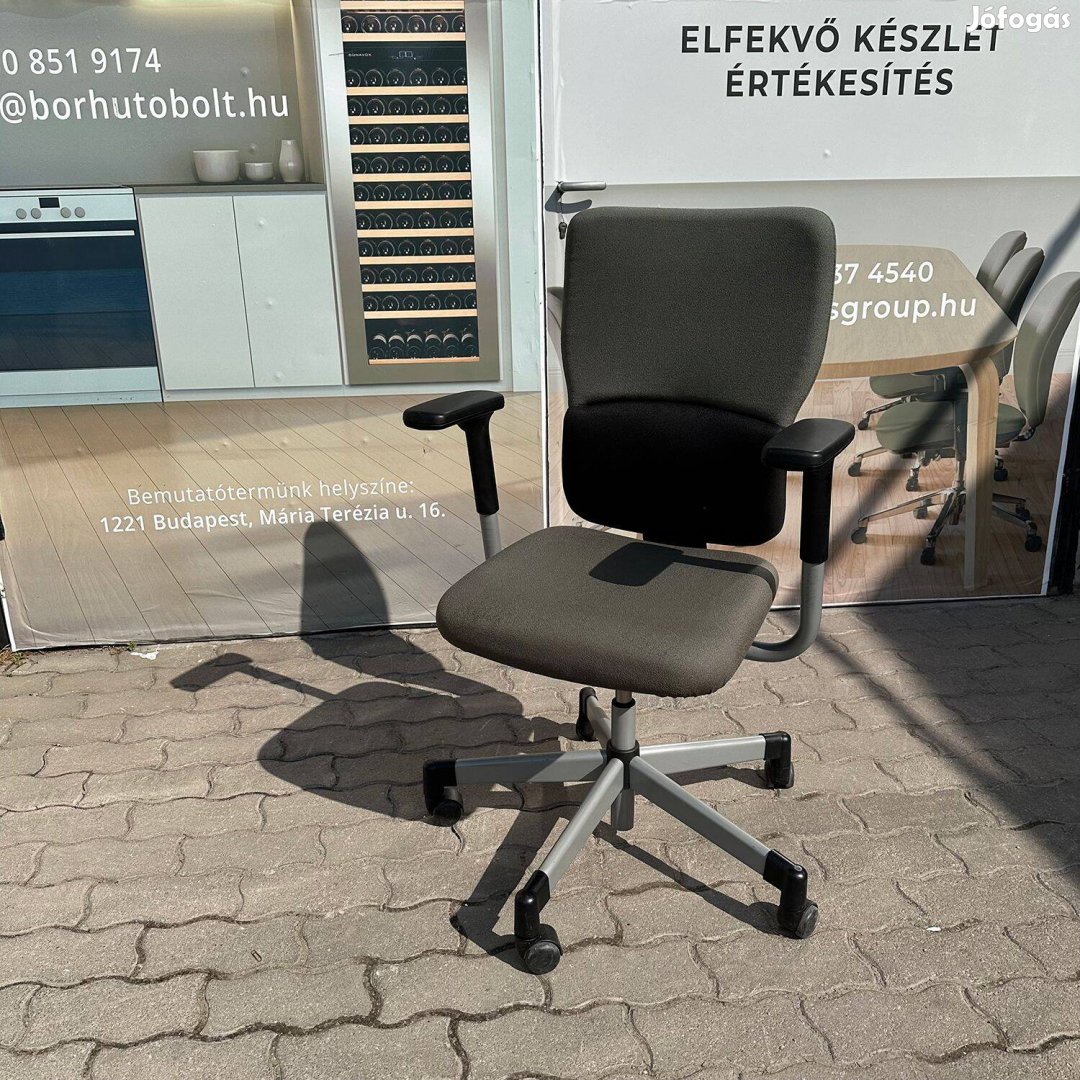Steelcase Let's B irodai gurulós szék, forgószék, zöld - használt