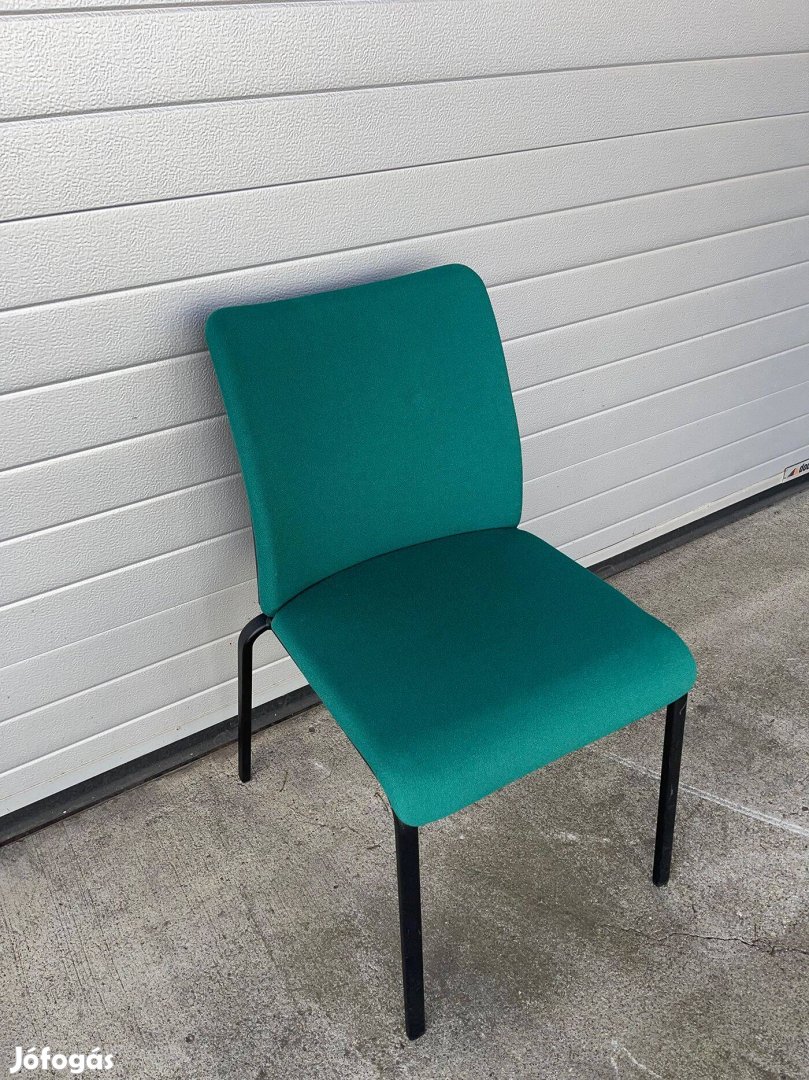 Steelcase konferenciaszék, tárgyalószék, zöld színű - használt bútor