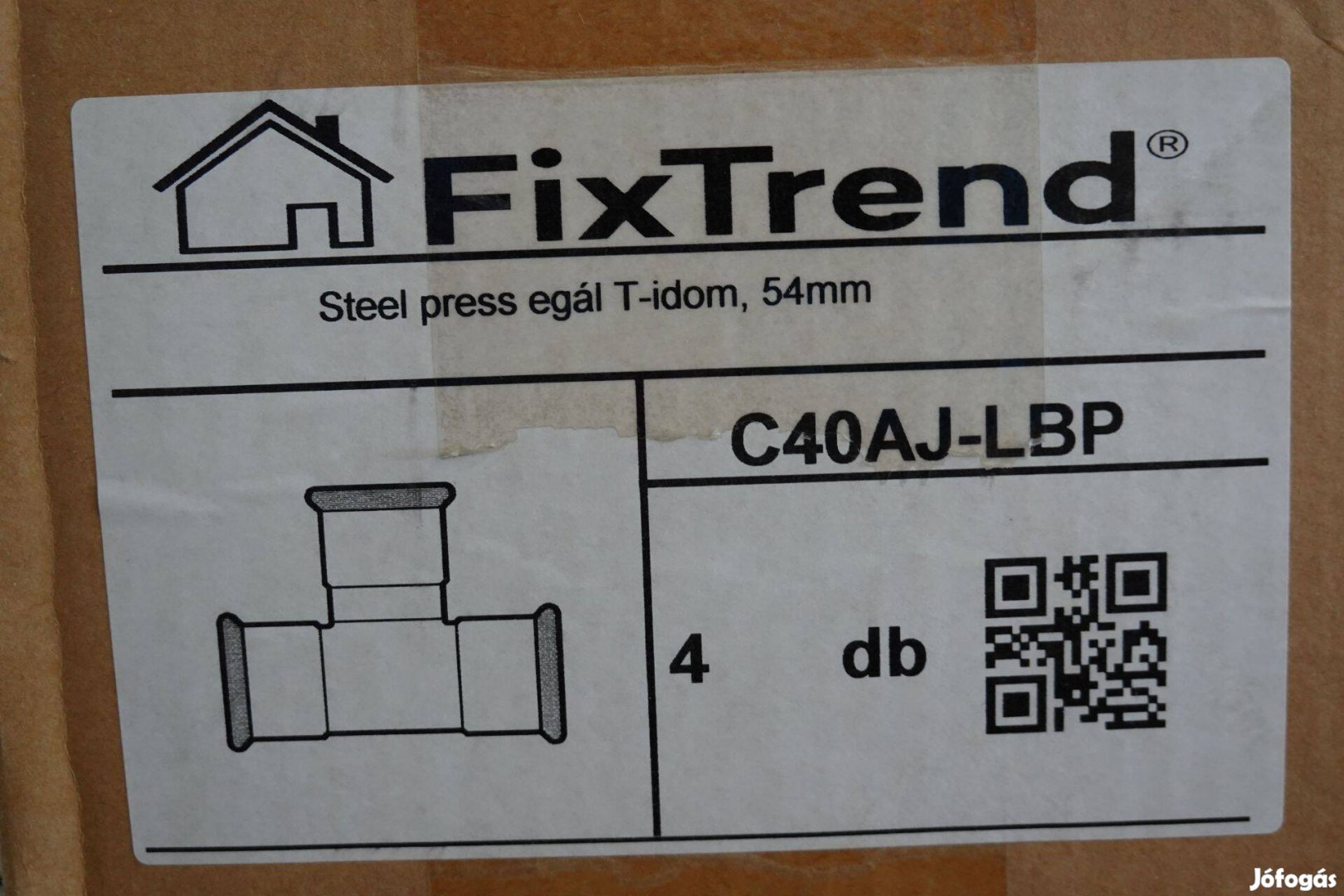 Steelpress egál T idom 54mm