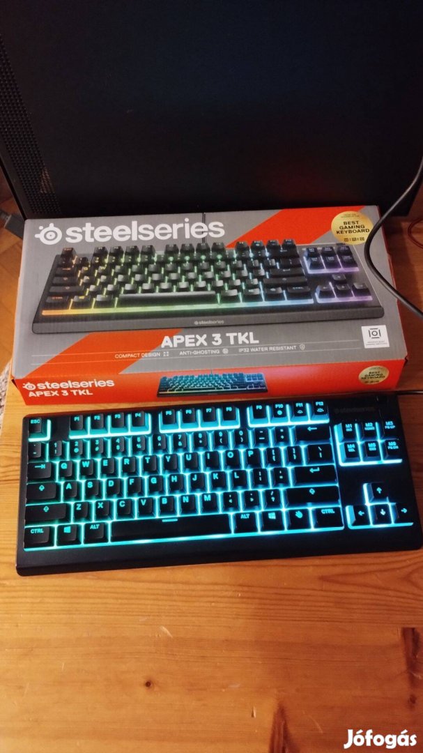 Steelseries Apex 3 Tkl RGB UK billentyűzet