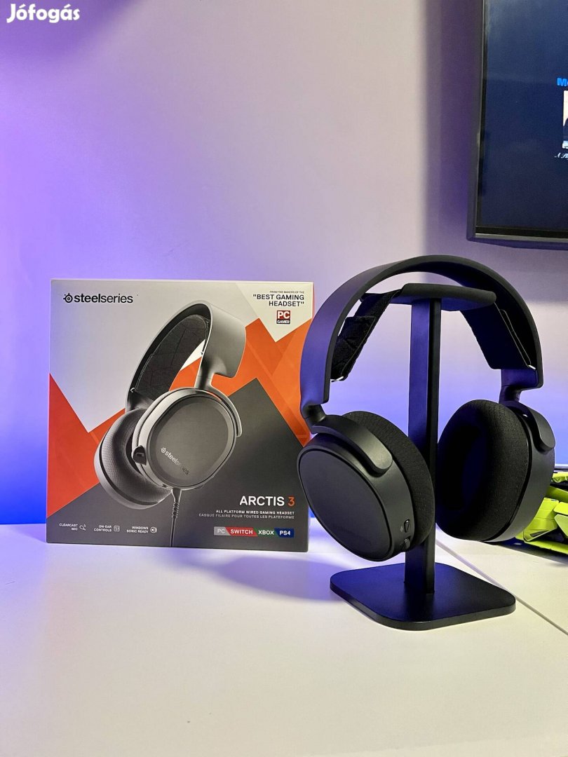 Steelseries Arctis 3 Gaming fejhallgató