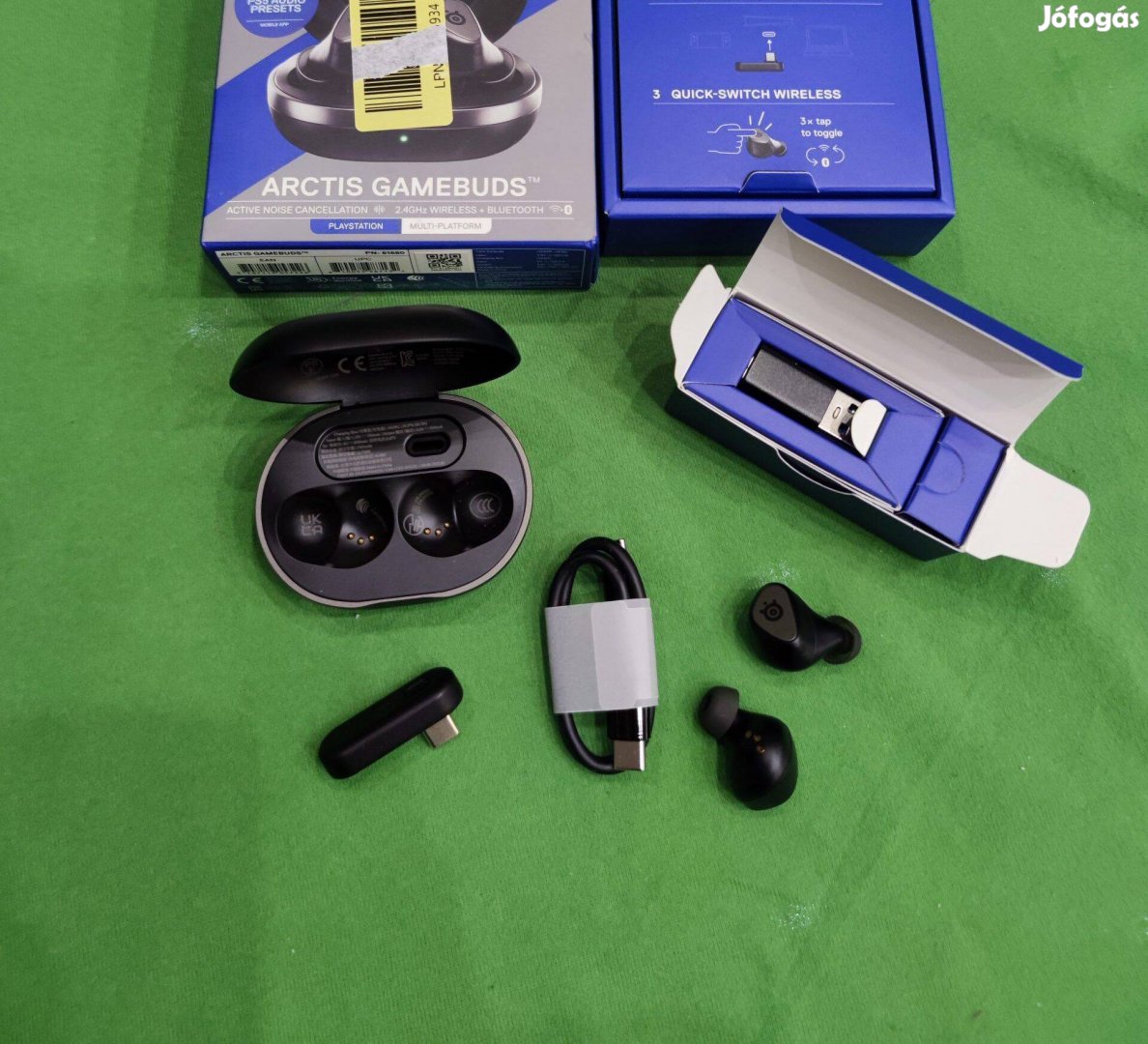 Steelseries Arctis Gamebuds vezeték nélküli fülhallgató