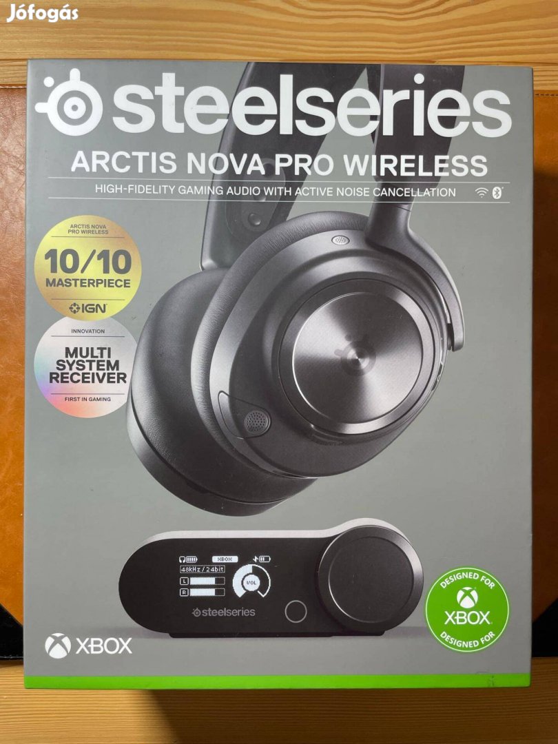 Steelseries Arctis Nova Pro Wireless / Újszerű / Számla + Garancia