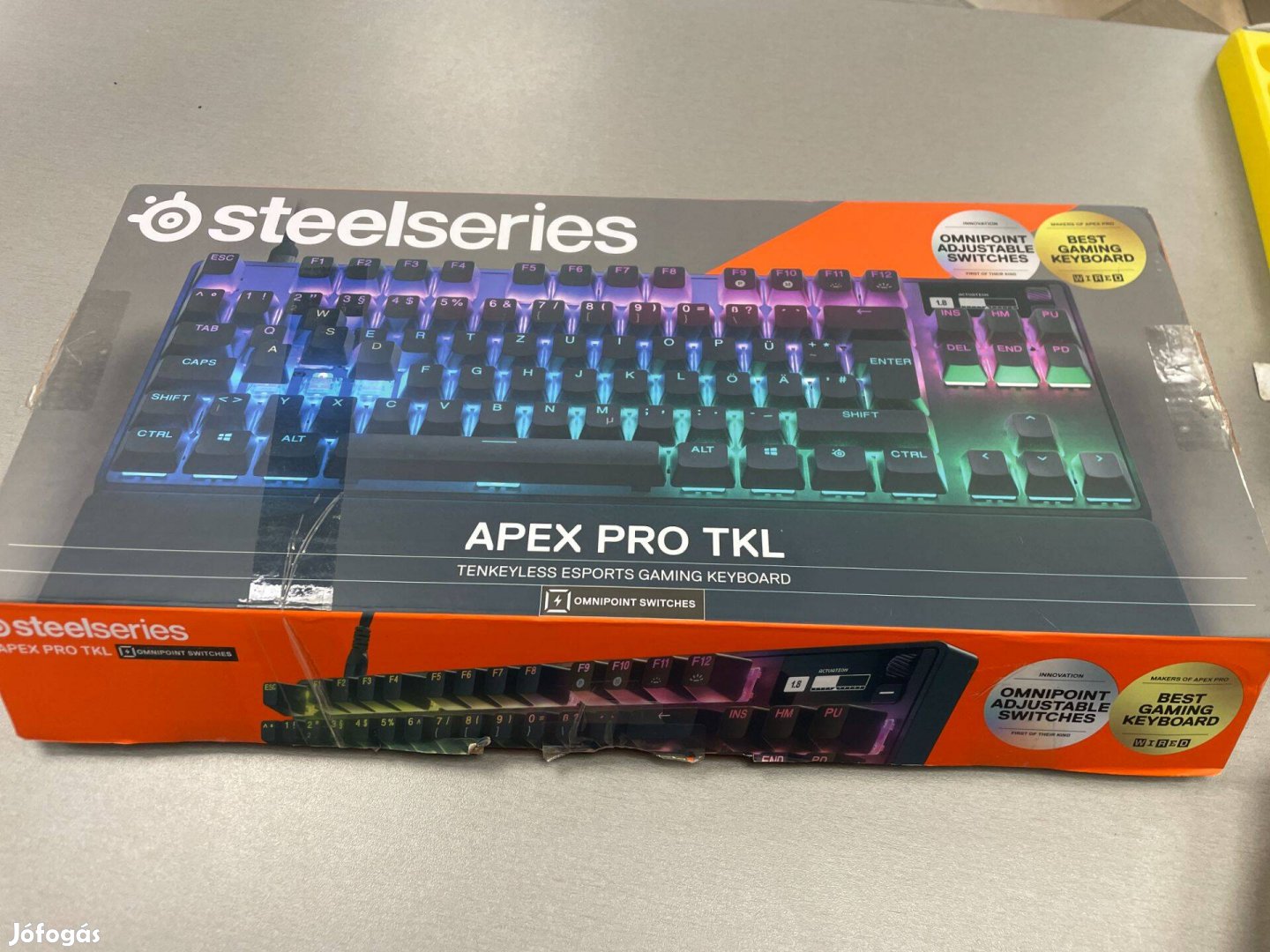 Steelseries Gamer Billentyűzet, új ára 90eFt felett! 12 hó jótállás!