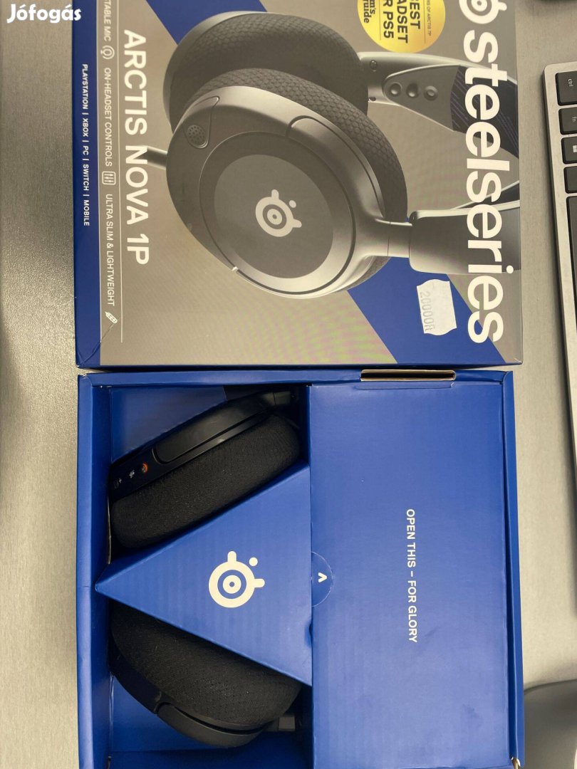 Steelseries Gamer fejhallgató 6hó jótállás!