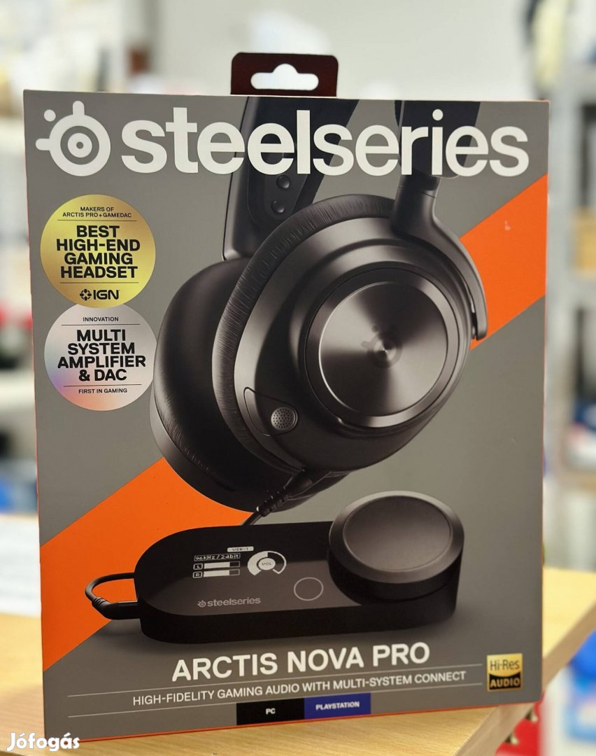 Steelseries arctis nova pro gamer füles